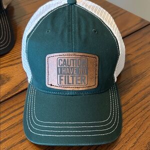 Green and White Richardson 111 Trucker Hat